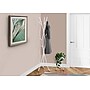 Monarch Specialties Inc. Coat Tree, White, Metal (I 2063)~#|#~E2E2343F-CF46-494E-89790D0B683D3209_sc7