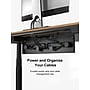 ErgoAV 56.7"W Electric Rectangular Adjustable Standing Desk, Walnut (ERDS1-01W)~#|#~E2E4410A-D8C5-4283-9A7DF8C7BF7A5DE2_sc7
