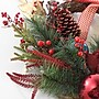 Safavieh 28" Magnolia Oval Wreath with Ornaments & Bow (FXP1089A)~#|#~E2E492AF-A993-4AD4-81B9631D5E0B5445_sc7