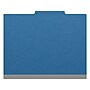 Medical Arts Press Pressboard Classification Folder, 2-Dividers, 2" Expansion, Letter Size, Royal Blue, 10/Box ~#|#~E2E77F32-1F36-467B-8A44BB9E5CD9F1A8_sc7