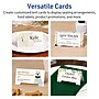 Avery Integrated Cards, 2-1/16" x 3.75", Matte Ivory, 100/Pack (95325)~#|#~E2E90482-EAF0-4018-BA6B433315312B44_sc7