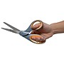 Westcott Titanium Bonded 8" Titanium Heavy Duty General Purpose Scissor, Sharp Tip, Gray/Yellow (13731)~#|#~E2EB47A5-459F-4C6A-8B548D8D42D68CF8_sc7