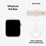 Apple Watch SE 3 GPS + Cellular Smartwatch, 44mm, Starlight Aluminum Case with Starlight Sport Band, Medium/Large (MEPF4LW/A)~#|#~E2F49A31-22D6-4BA4-B8B7B1DC5131FC3B_sc7
