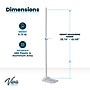 Viva Comfort Portable Stadiometer Height Measuring Rod, White (ADIME907-01-MK)~#|#~E2FA4864-8678-4EE2-BF8DD20D85053B9C_sc7