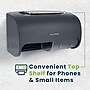 Alpine Industries Side-by-Side Double Roll Toilet Tissue Dispenser, Gray, 2/Pack (452-GRY-2PK)~#|#~E2FAB05C-66B3-4447-998C1EE31B01C044_sc7