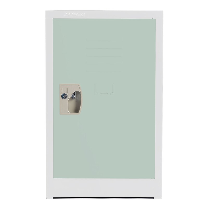 AdirOffice 24"H Single Tier Misty Green Storage Locker (ADI629-02-MGRN-DL) image 1