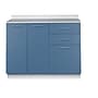 Viva Comfort 36.75'' H x 42" L Exam Room Medical Cabinet, 2-Doors, 3-Drawers, Blueberry (902BASE42NSBL)~#|#~E2FE6972-88C2-4962-90DA33D1CF32BEAD_sc7
