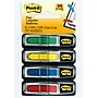 Post-it Arrow Flags, 0.47" Wide, Assorted Primary Colors, 96 Flags/Pack (684-ARR3)~#|#~E2FEE539-2996-4B08-818FE054592566B4_sc7