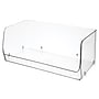 iDESIGN Medium Stackable Plastic Storage Bin, Clear (70055)~#|#~E2FF5AAA-DB03-462F-B2F973DD04796FC0_sc7