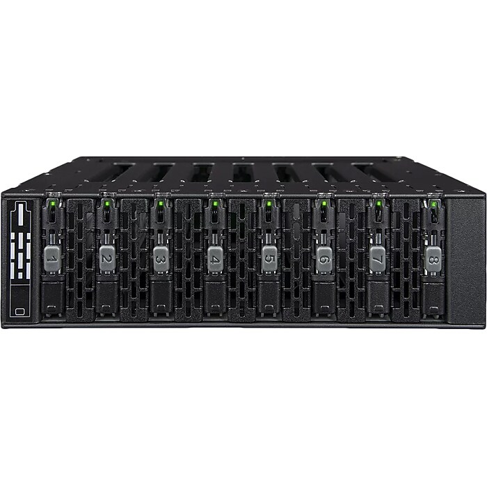 2台 ICYDOCK ToughArmor M.2 NVMe SSD MB699VP-B_4 Bay 2.5