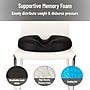 Mind Reader Ergonomic Memory Foam Seat Cushion with Cooling Core, Black (DOSEATCG-BLK)~#|#~E3008476-C8BA-40F8-BBBCC7862AC88296_sc7