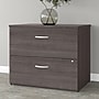 Bush Business Furniture Studio A 2-Drawer Lateral File Cabinet, Locking, Letter/Legal, Storm Gray, 36" (SDF136SGSU-Z)~#|#~E301B565-120D-4780-86438A8E079FA6A1_sc7