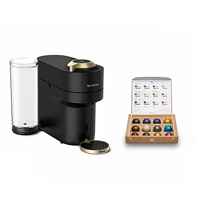 Nespresso Vertuo Pop+ Coffee and Espresso Machine Combination, Black/Gold (BNV125MTB1BUC1) Sansujyuku sansujyuku.com