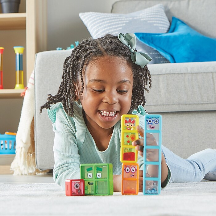 hand2mind Numberblocks One to Five Sensory Bottles | Staples