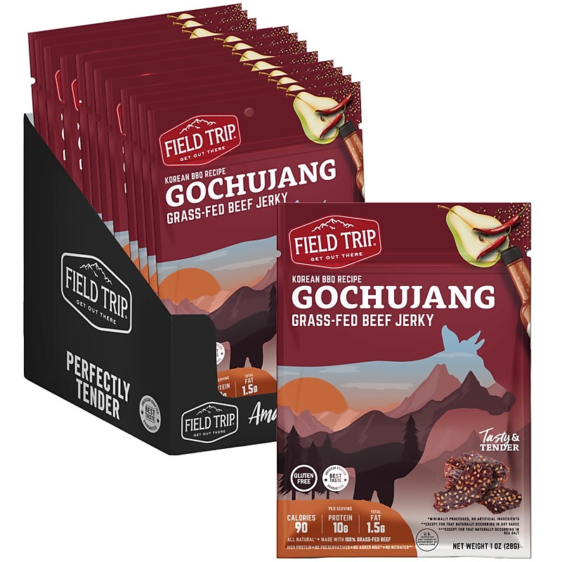 Field Trip Gochujang Beef Jerky, 1 oz., 12/Box (D0100BJ1211) image 1