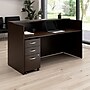 Bush Business Furniture Arrive 72"W Reception Desk with Shelf and Mobile File Cabinet, Mocha Cherry (ARV005MR)~#|#~E3107A36-AE9F-4B28-A1F113410D9AF3EC_sc7