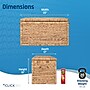 ClickDecor Farmhouse Storage Chest Trunk, Wicker, Natural (FUCN10054B)~#|#~E3121D21-7CBA-47A4-83C384631C579FD5_sc7