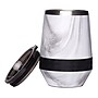 Elemental Recess Series Stainless Steel Triple Wall Insulated Stemless Wine Tumbler, 10 oz., White Marble (EWT10MB6)~#|#~E31816A4-2771-4EE5-BE4E03CC3A2A3665_sc7