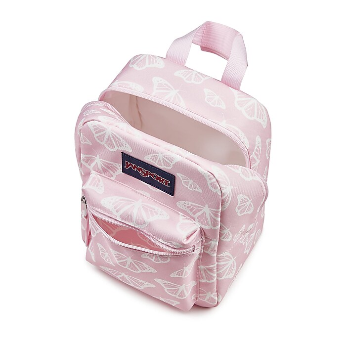 jansport lunch box pink Break and an adjustable Velcro handle JanSport Big Break Lunch Bag