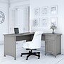 Bush Furniture Salinas 60"W L Shaped Desk with Storage, Cape Cod Gray (SAD160CG-03)~#|#~E31A4757-63CC-4F75-B5EAB62C39FB392D_sc7