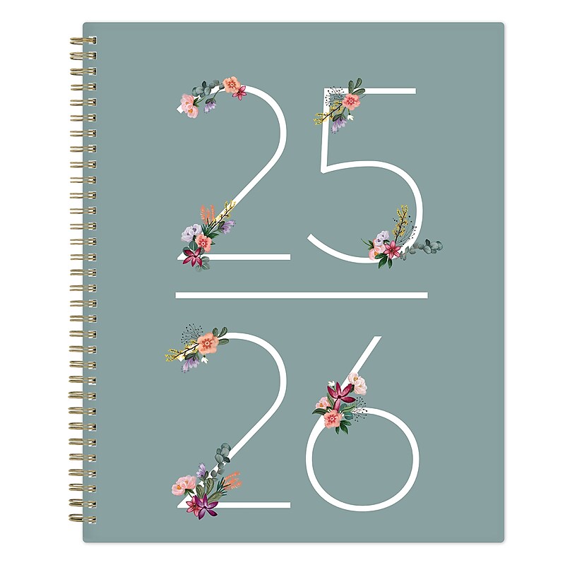 2025-2026 Blue Sky Greta 8.5" x 11" Weekly & Monthly Planner, Plastic Cover, Multicolored (136479-A26) image 1