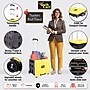 Dbest Quik Cart Collapsible Rolling Crate, Yellow (01-909)~#|#~E324D207-9FA7-4FFB-A52B056A2E7F80F1_sc7