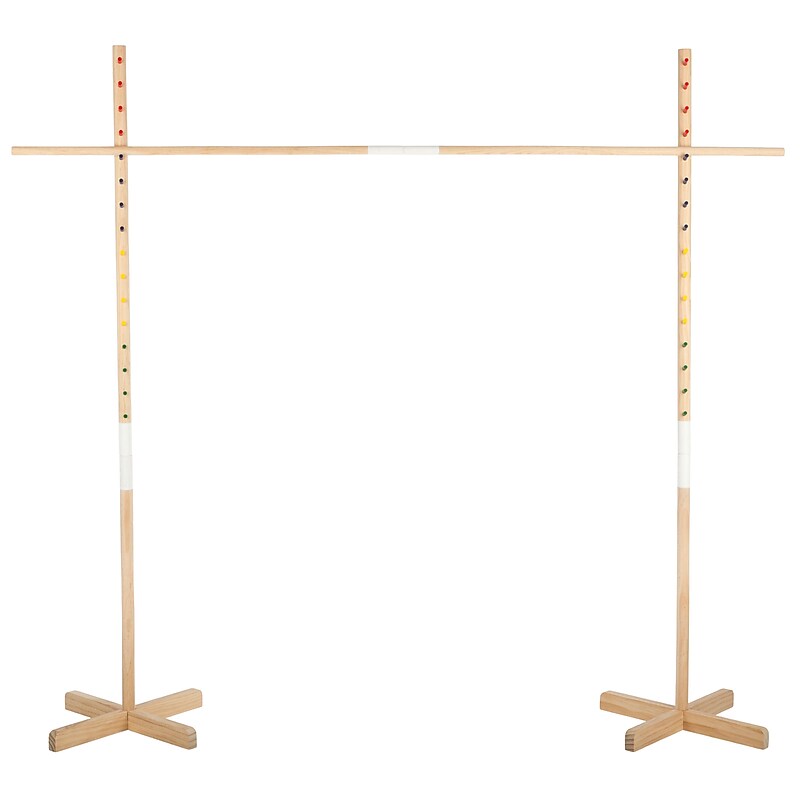 Hey! Play! Wooden Limbo Game, Natural (83-SH-09) image 1