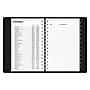 2027 Staples 5" x 8" Daily Appointment Book, Faux Leather Cover, Black (ST58452-27)~#|#~E3293126-B242-4FDA-858A1D9854101163_sc7