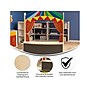 Flash Furniture Bright Beginnings Puppet Theater with Removable Curtains and Magnetic Chalkboard, Multicolor (MK-ME19202-GG)~#|#~E32D45EA-90FA-46E6-A6F5357CE0154142_sc7
