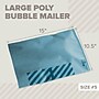 10.5" x 15" Self-Sealing Bubble Mailer, #5, Blue, 4/Pack (8915DB-5-4)~#|#~E3320664-9EB3-45AF-8EF7D599F968F03E_sc7