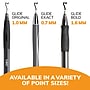 BIC GLIDE Bold Retractable Ballpoint Pen, Bold Point, 1.6mm, Black Ink, Dozen (18510/VLGB11BK)~#|#~E3388D2A-7B73-4885-ABE256F455DAE21C_sc7