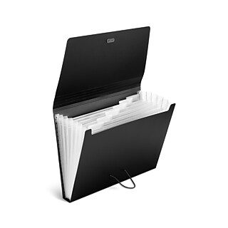 Staples Moisture Resistant Reinforced Plastic Filing Accordion