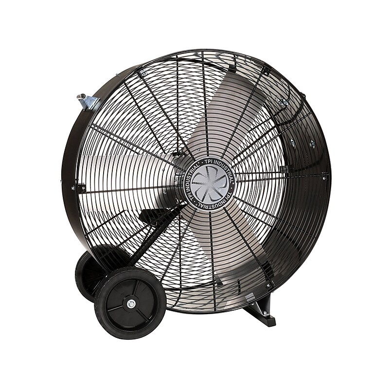 TPI Corporation PBX 30" Floor Fan, 2-Speed, Black (08211002) image 1