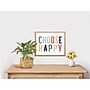 Enchante Choose Happy, Canvas, 14" x 11" (STH5234)~#|#~E3446470-FFED-4253-8C225274E1135C5A_sc7