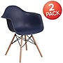 Flash Furniture Alonza Plastic and Wood Accent Chair, Navy, 2/Pack (2FH132DPPNY)~#|#~E34602C3-790C-4A8A-A941F17687039ECF_sc7