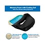 Mount-It! Ergo Collection Memory Foam Premium Comfort Seat Cushion, Black (MI-1103)~#|#~E349C43E-9B49-44B9-ABB34C51AD320219_sc7