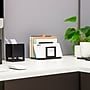 Mind Reader Metal Desk Organizer, Black (LET3WD-BLK)~#|#~E34B22AB-6745-4CB2-8AB0880EA04B7308_sc7