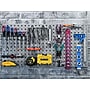 Triton Products LocBoard 24" x 42" x 9/16" Steel Square Hole Pegboards, 2/Set (LB2-G)~#|#~E34B4154-A32A-438B-9C1B0AC4BA8EB574_sc7