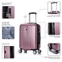 DUKAP Crypto 20" Hardside Carry-On Suitcase, 4-Wheeled Spinner, TSA Checkpoint Friendly, Rose Gold (DKCRY00S-ROS)~#|#~E34F0B26-20BF-4BFB-BCBC2CA70F3CA575_sc7