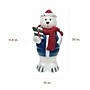 Fraser Hill Farm 30” Polar Bear Christmas Blow Mold (FFBM-1PLB-MLT)~#|#~E351B5A7-439E-4B24-BA0DAD79A6165A1E_sc7
