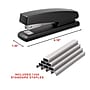 Staples Desktop Stapler, 20-Sheet Capacity, Staples Included, Black (ST63280)~#|#~E358CCA5-DD13-4DFE-9F4CE11BED537E62_sc7
