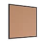 U Brands Cork Bulletin Board, Black Frame, 3' x 3' (2881U00-01)~#|#~E359B032-D11C-4825-8D25B771815EF910_sc7