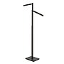 Nahanco 2 Way Rectangular Tubing Garment Rack, Black (B91)~#|#~E35B9C82-D972-4734-9B002648EE6A197E_sc7