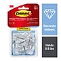 Command Damage Free Small Hook, 0.5 lb, Clear, 9/Pack (17067CLRVP)~#|#~E35CFB65-0363-41D5-B337733A91CA65BB_sc7