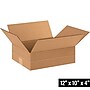 12" x 10" x 4" Multi-Depth Shipping Boxes, 32 ECT, 25/Pack (MD12104)~#|#~E35D365C-0114-4905-AA28B03EC133FCA3_sc7