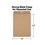 Staples Clasp & Moistenable Glue Catalog Envelopes, 10" x 13", Natural Brown, 100/Box (19965)~#|#~E35F2DAD-7680-4936-87A8A1B93062CC8F_sc7