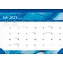 2025-2026 Plato Crackled Blush 14" x 10" Academic Monthly Desk Pad Calendar (9798330706983)~#|#~E361D3DB-4389-4AC4-BCC7B54DD7ADBBB0_sc7