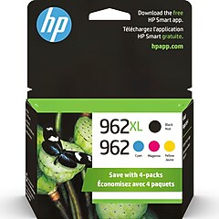 HP 962XL Black High Yield Ink Cartridge, Prints Up to 2,000