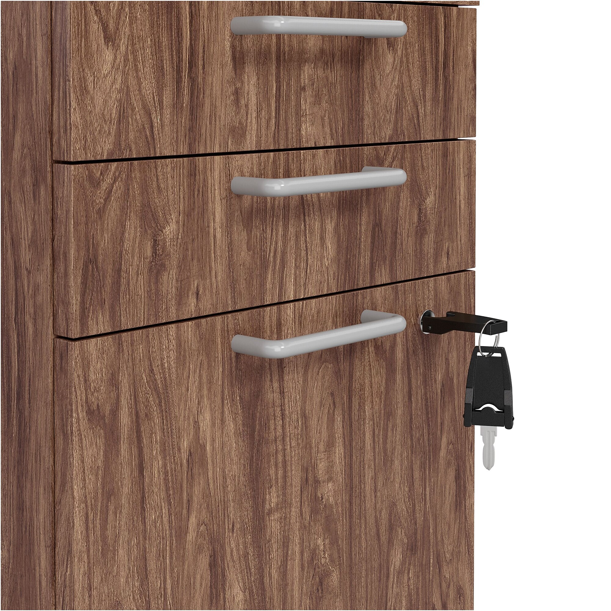 Union & Scale Essentials 3-Drawer Mobile Vertical File Cabinet, Letter/Legal, Lockable, 24.3″H x 15.6″W x 21.3″D, Espresso Sansujyuku sansujyuku.com