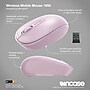 Incase Designed by Microsoft Wireless Mobile 1850 Ambidextrous Optical USB Mouse, Light Orchid (U7Z-00021)~#|#~E36458F3-4E1B-484D-B655D5FB323C661E_sc7